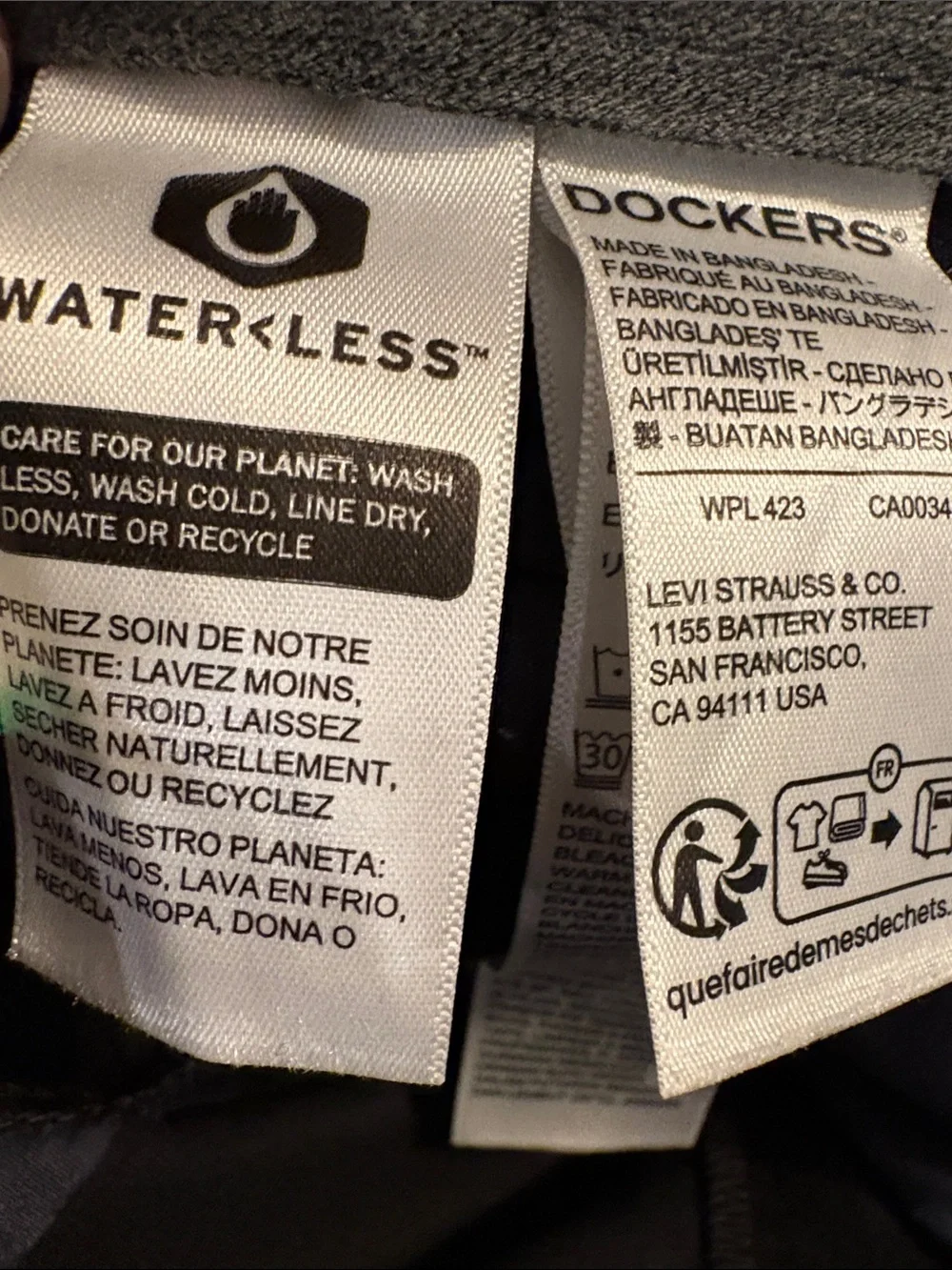 Dockers Black Men’s Dress Pants